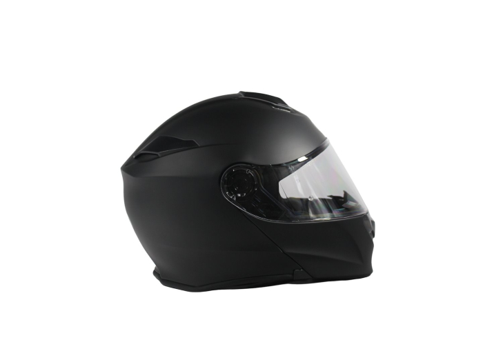 Casca moto rabatabila cu ocherari, VCAN H271, marime XL, culoare neagru [2]