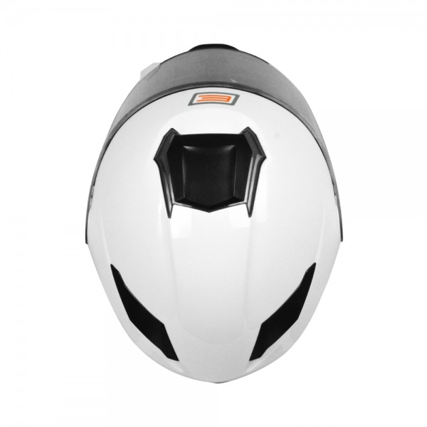 Casca moto rabatabila, Origine DELTA SOLID, sistem bluetooth integrat, culoare alb lucios, marime M [7]
