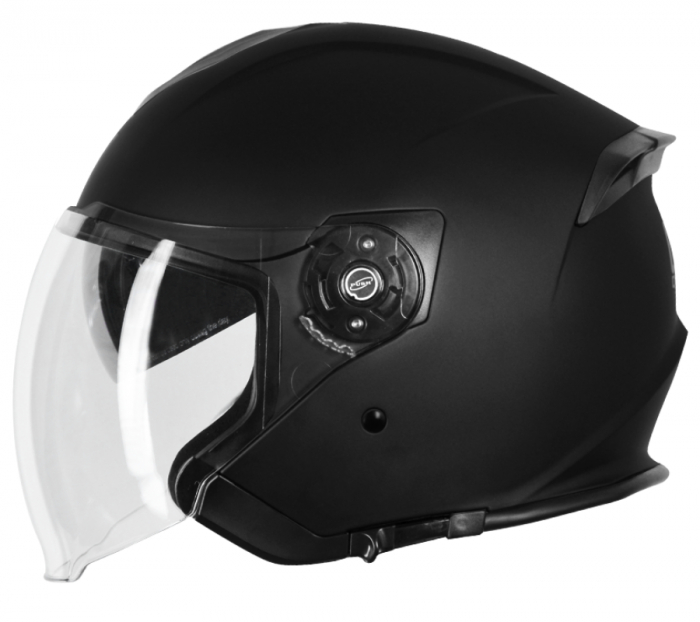 Casca moto semi-integrala, Origine Palio 2.0 Solid, culoare negru mat, marime 2XL [2]