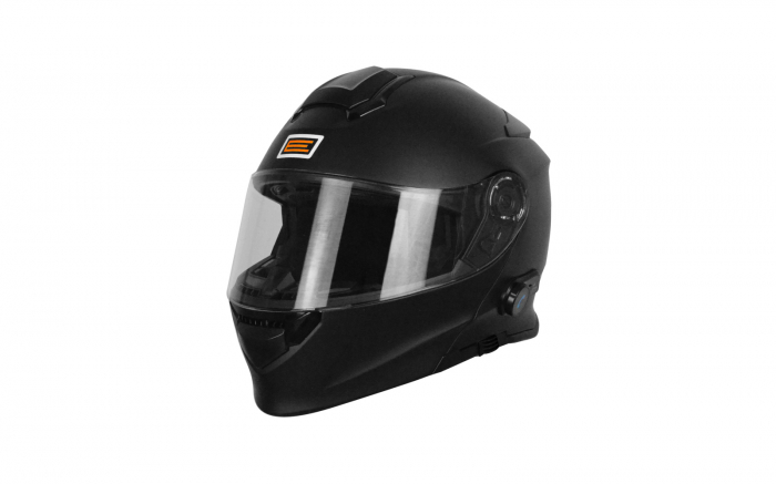 Casca moto rabatabila, Origine DELTA SOLID, sistem bluetooth integrat, culoare negru mat, marime M [9]