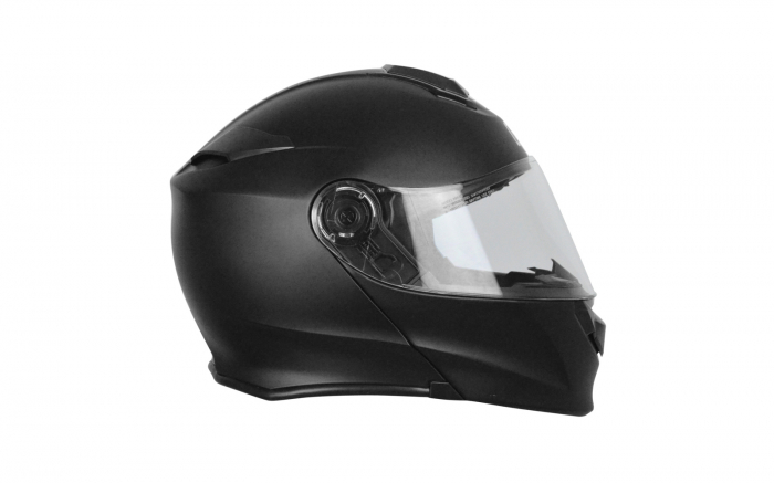 Casca moto rabatabila, Origine DELTA SOLID, sistem bluetooth integrat, culoare negru mat, marime M [6]