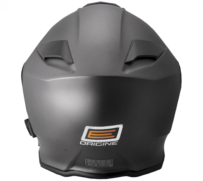 Casca moto rabatabila, Origine DELTA SOLID, sistem bluetooth integrat, culoare titanium mat, marime L [5]