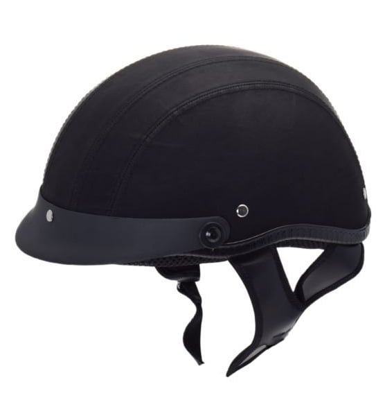 Casca moto scuter Brain Cap, Awina, marime L, culoare negru