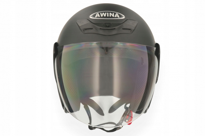 Casca moto semi-integrala Awina TN-8661, culoare negru mat, marime XS 54 cm [2]