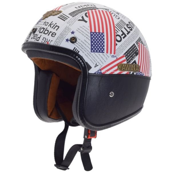 Casca moto semi-integrala Awina USA, marime 2XL [2]