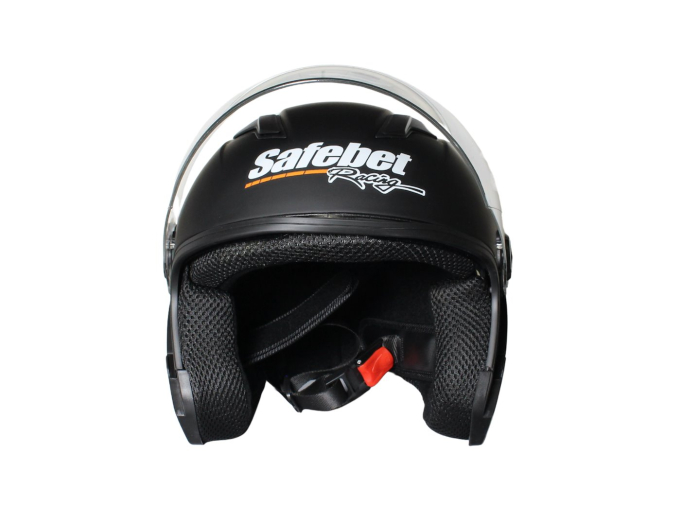 Casca moto semi-integrala cu ochelari pentru adulti, Safebet HF-223, culoare negru, marime XL [2]