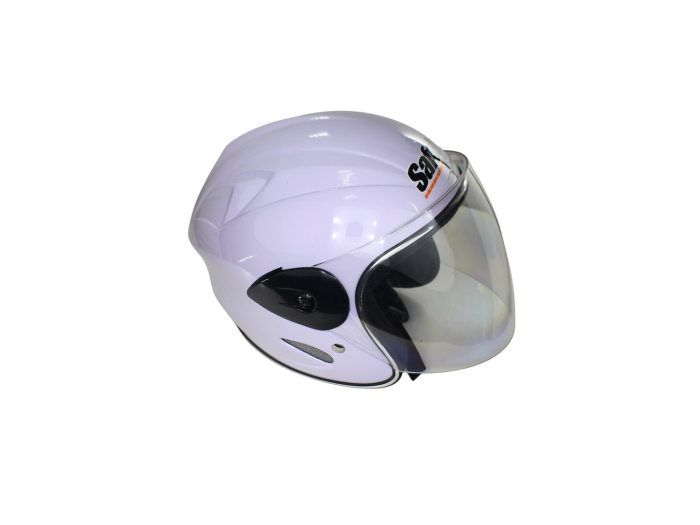 Casca moto semi-integrala pentru copii, Safebet HF-226, culoare alb, marime YL [4]