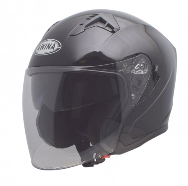 Casca moto semi-integrala Jk528, culoare negru, marime S