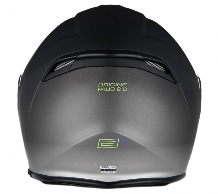 Casca moto semi-integrala, Origine Palio 2.0 DeepSky, culoare negru/titan mat, marime XXL [4]