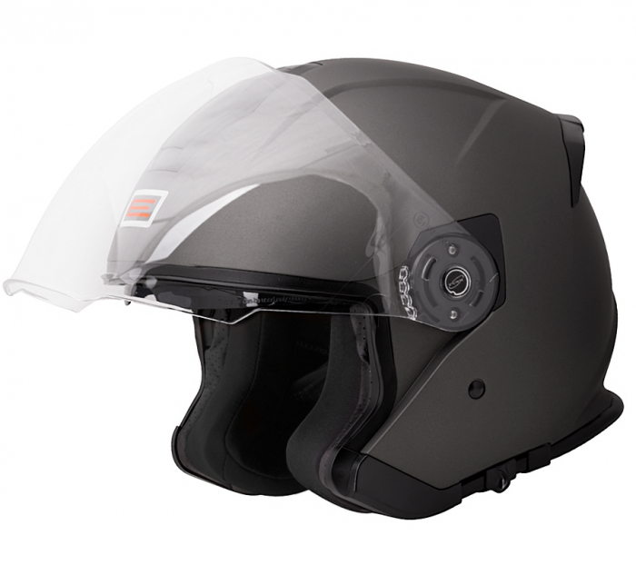 Casca moto semi-integrala, Origine Palio 2.0 Solid, culoare titaniu mat, marime 2XL [3]