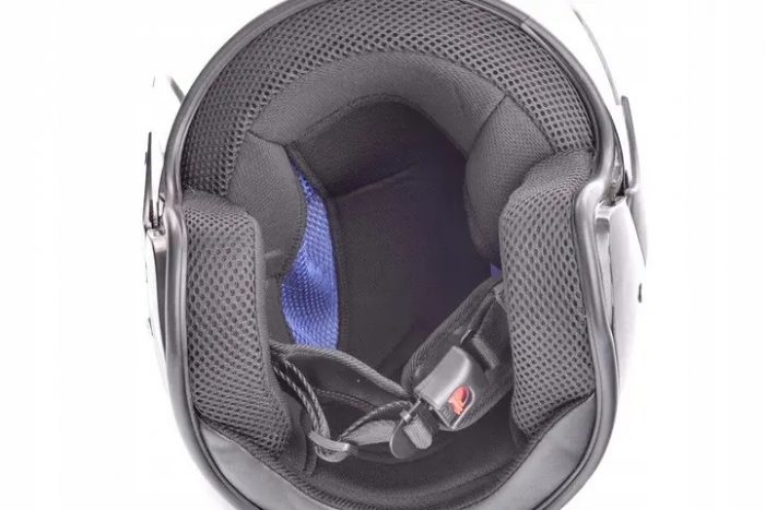 Casca moto semi-integrala, TYP-8661, marime 2XL, culoare albastru [3]