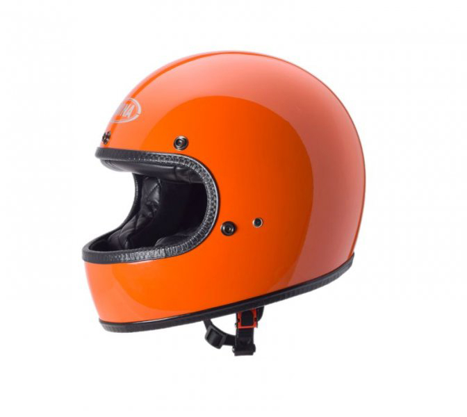 Casca moto vintage Awina Tn700C, marime XL, culoare portocaliu