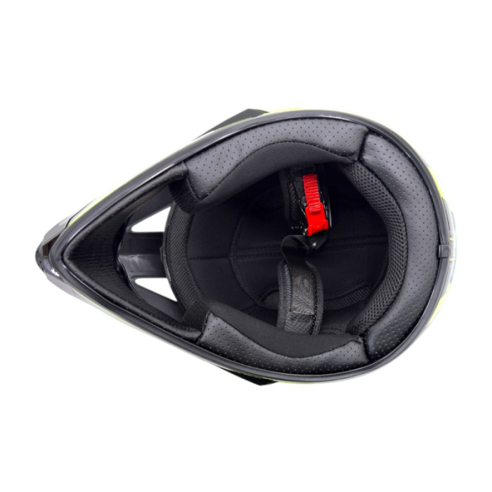 Casca motocross/atv copii XTR 125, culoare negru/alb, marime YL, 55-56cm [6]