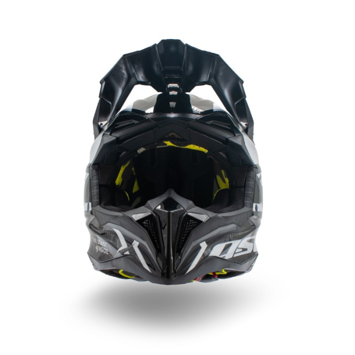 Casca motocross/atv Asix 189, culoare negru/alb, marime L [8]