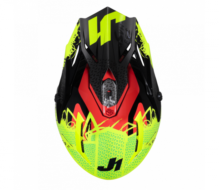 Casca motocross/atv Just 1 J38 Mask, culoare verde/negru/rosu, marime L [5]