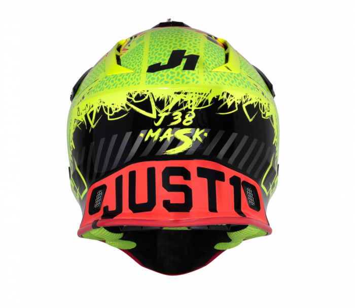 Casca motocross/atv Just 1 J38 Mask, culoare verde/negru/rosu, marime L [4]