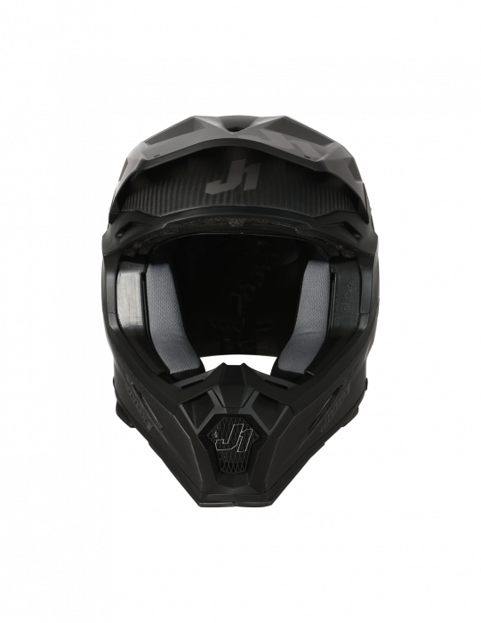 Casca motocross/atv JUST1 J22 Solid, culoare carbon mat, marime XL [2]