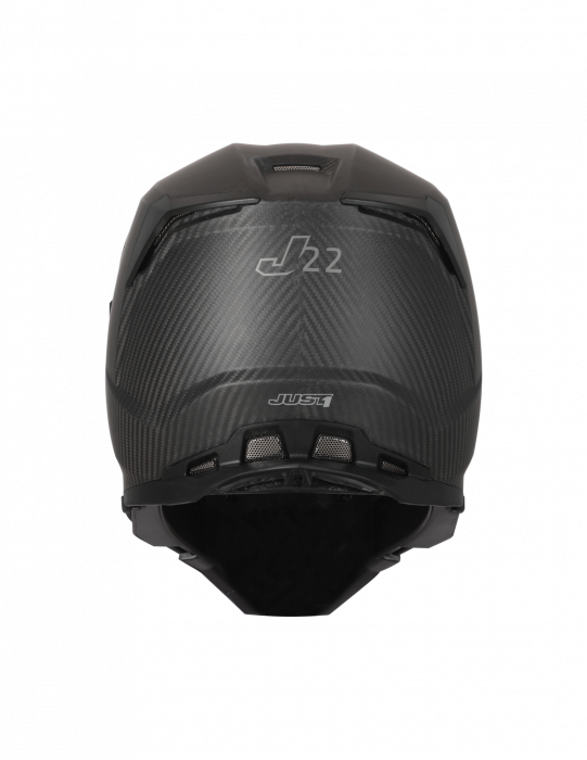 Casca motocross/atv JUST1 J22 Solid, culoare carbon mat, marime XL [6]