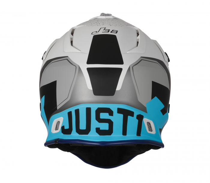 Casca motocross/atv JUST1 J38 Korner, culoare albastru/alb, marime XL [3]