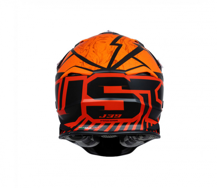 Casca motocross/atv Just1 J39 Poseidon, culoare portocaliu/negru, marime XL [4]