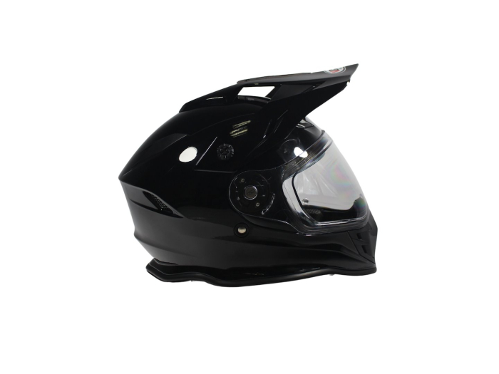 Casca moto dual cu ochelari, VCAN H331, marime XXL, culoare negru [5]