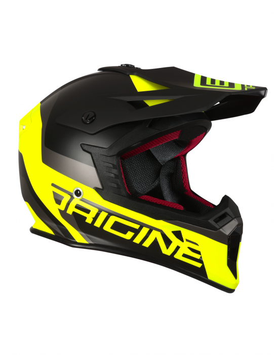 Casca motocross Origine Hero Mx, culoare negru/galben fluo, marime XS [2]