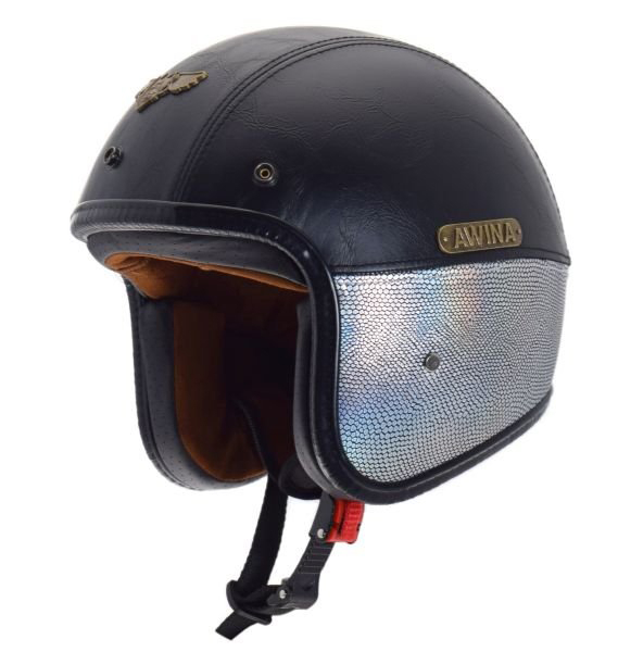 Casca semi-integrala cu cozoroc Awina TN-8658, marime M [2]