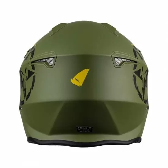 Casca semi-integrala Ufo Plast Sheratan Jet, vizor fumuriu, culoare army, marime M [5]