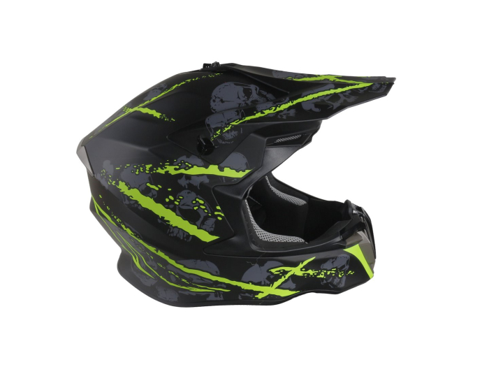 Casca Super Enduro 04, Culoare Negru/Seledonian, Marime L, 59-60 cm [3]