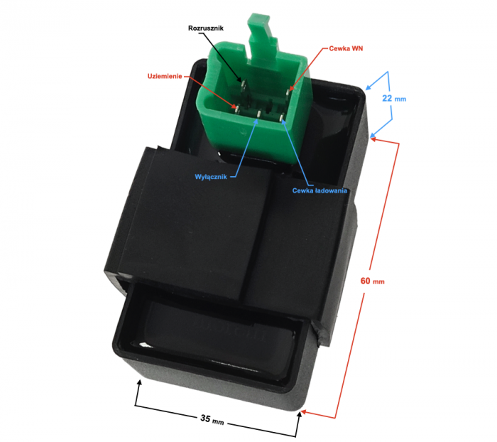 Cdi ATV 110cc, 5 pins [3]