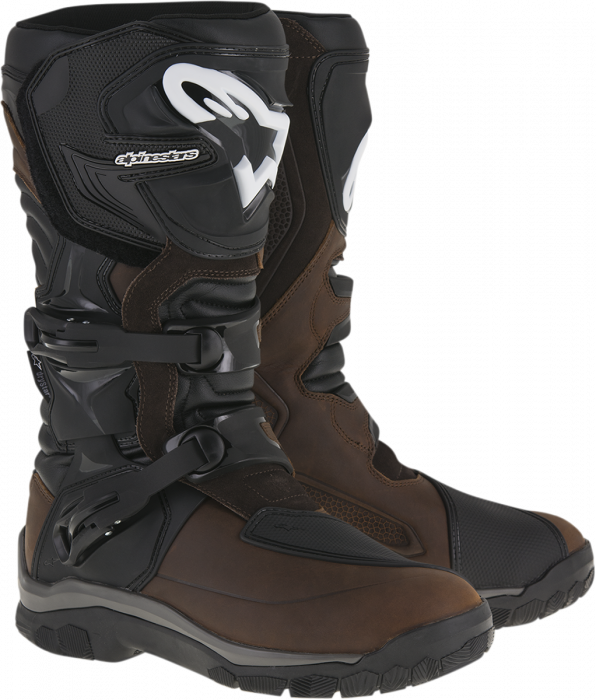 Cizme Alpinestars Corozal Adventure Drystar Oiled Leather culoare Negru Maro marime 45,5
