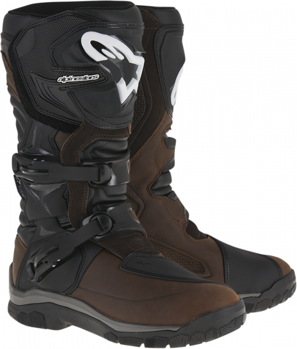 Cizme Alpinestars Corozal Adventure Drystar Oiled Leather culoare Negru Maro marime 47