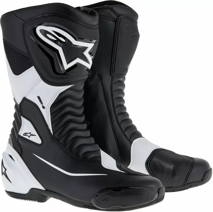 Cizme Alpinestars SMX-6 v2 culoare negru alb, marimea 39