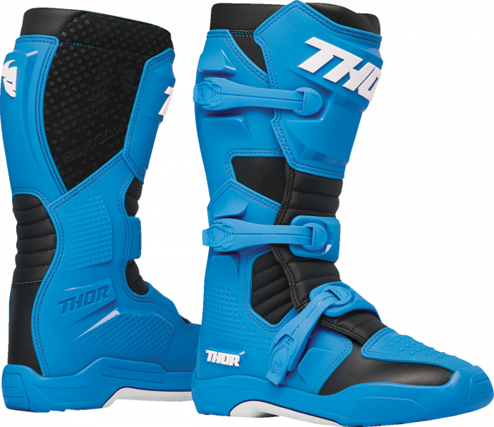 Cizme atv cross Thor Blitz XR, culoare albastru, marime 47