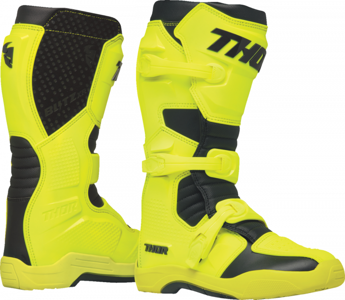 Cizme atv cross Thor Blitz XR, culoare galben negru, marime 44