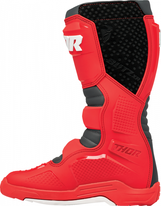 Cizme atv/cross Thor Blitz XR, culoare rosu/negru, marime 46 [5]