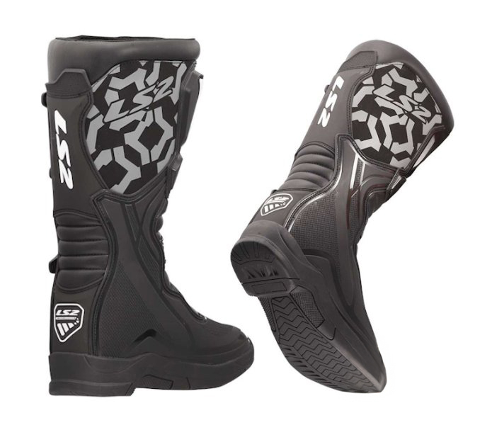 Cizme Cross/Enduro LS2 Raptor, marime 45, culoare negru [3]