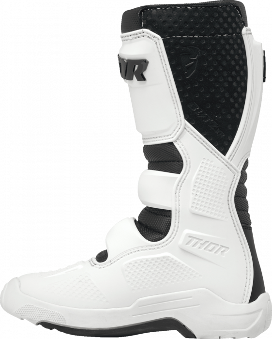 Cizme copii atv/cross Thor Blitz XR, culoare alb/negru marime 38 [3]