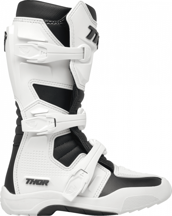 Cizme copii atv/cross Thor Blitz XR, culoare alb/negru marime 38 [6]