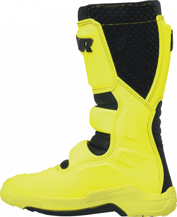 Cizme copii atv/cross Thor Blitz XR, culoare galben/negru, marime 36 [5]