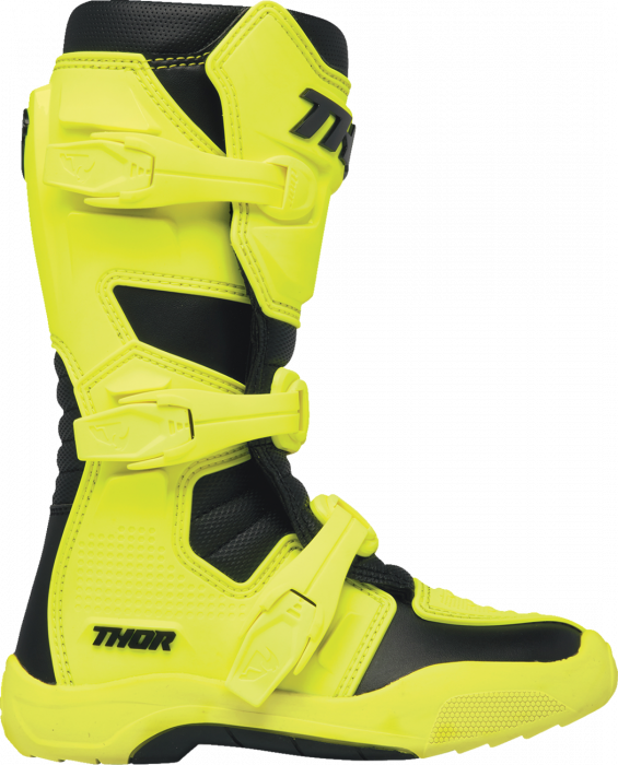 Cizme copii atv/cross Thor Blitz XR, culoare galben/negru, marime 36 [2]