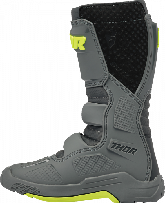 Cizme copii atv/cross Thor Blitz XR, culoare gri/negru, marime 38 [6]