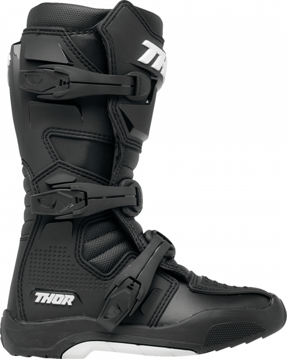 Cizme copii atv/cross Thor Blitz XR, culoare negru/alb marime 39 [6]