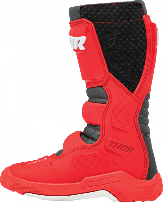 Cizme copii atv/cross Thor Blitz XR, culoare rosu/negru, marime 39 [2]