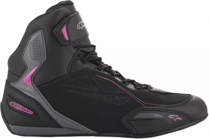 Cizme dama Alpinestars Stella Faster-3 Drystar, culoare negru roz, marime 38.5