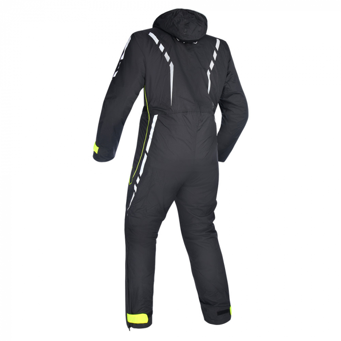Combinezon impermeabil Oxford Stormseal, culoare negru/galben, marime M [2]