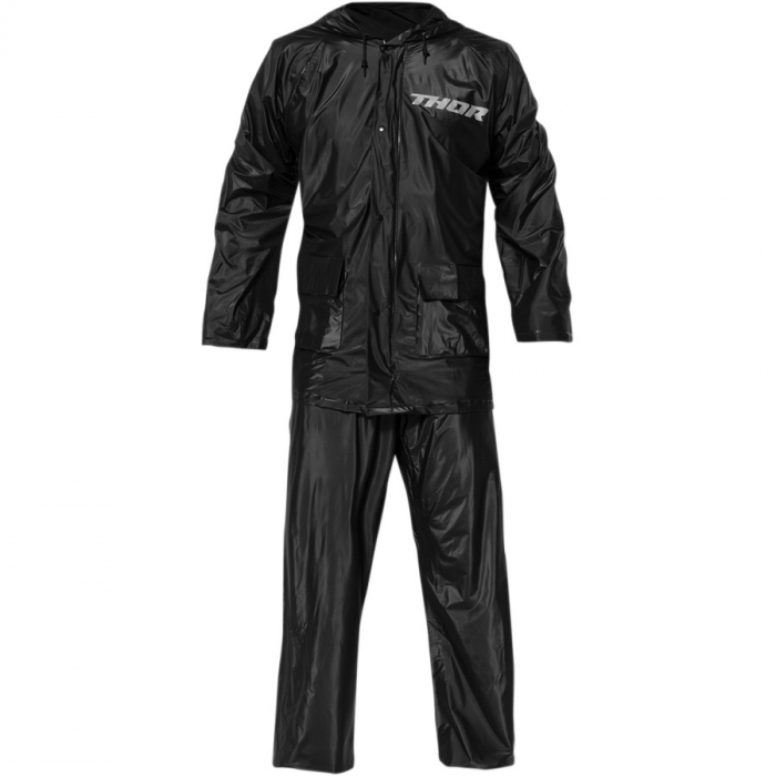 Costum de ploaie Thor culoare negru marime 2XL
