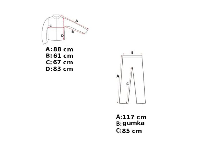 Set pantaloni si geaca de ploaie, culoare negru, marime 2XL [2]