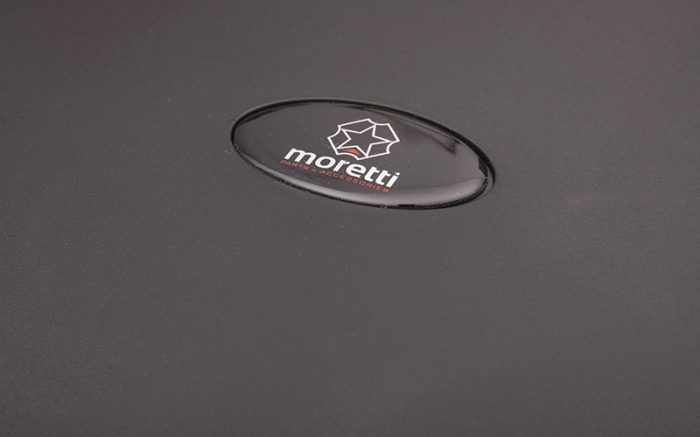 Cutie bagaje motociclete, top case cu suport, culoare negru, reflectorizant rosu [3]