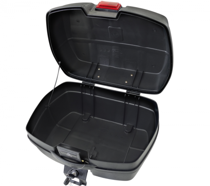 Cutie bagaje (top case), MR-688, 32l, culoare negru, reflector rosu [3]